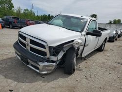Salvage cars for sale from Copart Bridgeton, MO: 2018 Dodge RAM 1500 ST