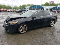 Salvage cars for sale at East Granby, CT auction: 2010 Acura TSX