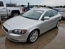 Salvage cars for sale at Grand Prairie, TX auction: 2008 Volvo C70 T5