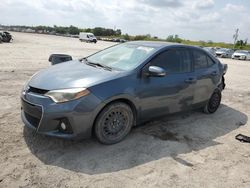 Salvage cars for sale from Copart West Palm Beach, FL: 2016 Toyota Corolla L