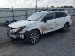 Salvage cars for sale at Lumberton, NC auction: 2017 Subaru Outback 2.5I Limited