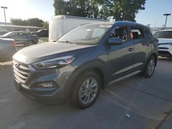 Salvage cars for sale at Sacramento, CA auction: 2017 Hyundai Tucson Limited