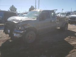 Salvage trucks for sale at Colorado Springs, CO auction: 2002 Ford F350 Super Duty