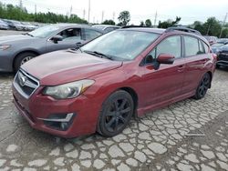 Salvage cars for sale at Bridgeton, MO auction: 2015 Subaru Impreza Sport