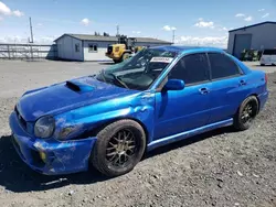 Subaru salvage cars for sale: 2002 Subaru Impreza WRX