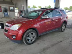 Salvage cars for sale at Fort Wayne, IN auction: 2014 Chevrolet Equinox LTZ
