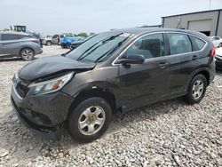 Salvage cars for sale at Wayland, MI auction: 2015 Honda CR-V LX