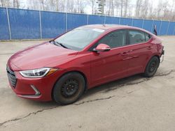 Salvage cars for sale at Moncton, NB auction: 2018 Hyundai Elantra SEL