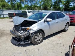 Salvage cars for sale at Hampton, VA auction: 2015 Toyota Corolla L