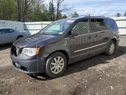 Salvage cars for sale at Center Rutland, VT auction: 2015 Chrysler Town & Country Touring
