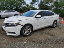 Salvage cars for sale from Copart Baltimore, MD: 2015 Chevrolet Impala LT