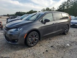 Salvage cars for sale at Houston, TX auction: 2019 Chrysler Pacifica Touring Plus