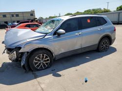 Salvage cars for sale from Copart Wilmer, TX: 2021 Volkswagen Tiguan S