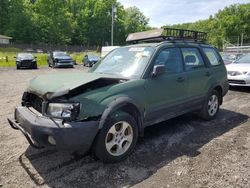 Subaru Forester 2.5xs salvage cars for sale: 2003 Subaru Forester 2.5XS