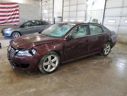 Volkswagen Vehiculos salvage en venta: 2012 Volkswagen Passat SE