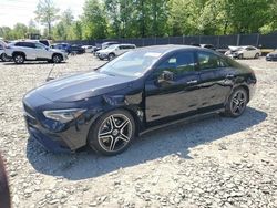 Mercedes-Benz salvage cars for sale: 2024 Mercedes-Benz CLA 250 4matic