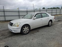 Salvage cars for sale at Lumberton, NC auction: 2001 Lexus LS 430