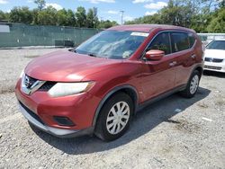 Salvage cars for sale at Riverview, FL auction: 2015 Nissan Rogue S