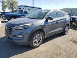 Salvage cars for sale at Albuquerque, NM auction: 2016 Hyundai Tucson Limited