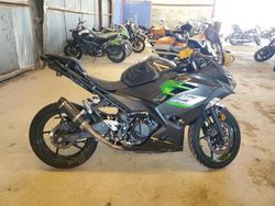 Salvage Motorcycles for sale at auction: 2023 Kawasaki EX400