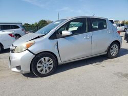 Salvage cars for sale from Copart Orlando, FL: 2013 Toyota Yaris