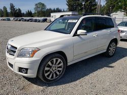 Salvage cars for sale from Copart Graham, WA: 2012 Mercedes-Benz GLK 350 4matic