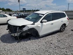 Salvage cars for sale at Hueytown, AL auction: 2017 Nissan Pathfinder S