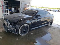 Salvage cars for sale at West Palm Beach, FL auction: 2020 Mercedes-Benz C 63 AMG