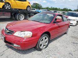 Acura salvage cars for sale: 2001 Acura 3.2CL TYPE-S