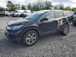 Salvage cars for sale from Copart Portland, OR: 2017 Honda CR-V EXL