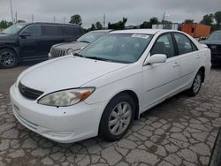 Salvage Cars with No Bids Yet For Sale at auction: 2002 Toyota Camry LE