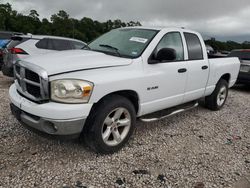 Salvage cars for sale at Houston, TX auction: 2008 Dodge RAM 1500 ST