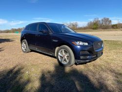 Salvage cars for sale at Grand Prairie, TX auction: 2017 Jaguar F-PACE Premium
