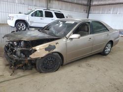 Salvage cars for sale from Copart Des Moines, IA: 2002 Toyota Camry LE