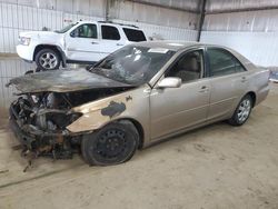 Toyota Camry le Vehiculos salvage en venta: 2002 Toyota Camry LE