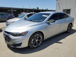 Salvage cars for sale at Fresno, CA auction: 2021 Chevrolet Malibu LT