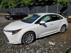 Salvage cars for sale at Waldorf, MD auction: 2022 Toyota Corolla LE