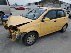 Salvage cars for sale from Copart Corpus Christi, TX: 2005 Chevrolet Aveo LT