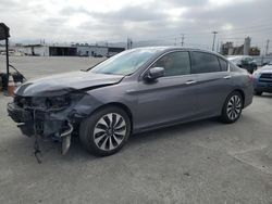 Vehiculos salvage en venta de Copart Sun Valley, CA: 2017 Honda Accord Hybrid