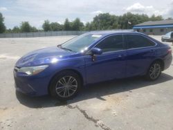 Vehiculos salvage en venta de Copart Midway, FL: 2016 Toyota Camry LE