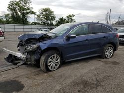 Salvage cars for sale at West Mifflin, PA auction: 2018 Acura RDX Technology