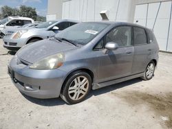 Honda FIT salvage cars for sale: 2007 Honda FIT S