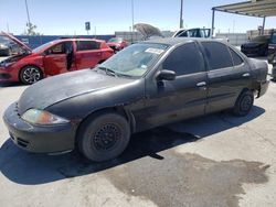 Chevrolet Cavalier Base salvage cars for sale: 2002 Chevrolet Cavalier Base