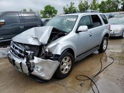 Carros salvage a la venta en subasta: 2012 Ford Escape Limited