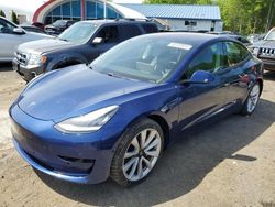 Salvage cars for sale from Copart East Granby, CT: 2018 Tesla Model 3