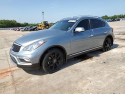 Salvage cars for sale at Oklahoma City, OK auction: 2017 Infiniti QX50