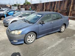 Salvage cars for sale from Copart Wilmington, CA: 2005 Toyota Corolla CE