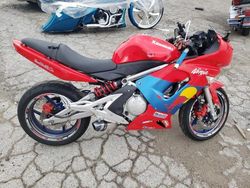 Salvage cars for sale from Copart Chicago Heights, IL: 2007 Kawasaki EX650 A