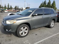 Salvage cars for sale at Rancho Cucamonga, CA auction: 2009 Toyota Highlander Limited