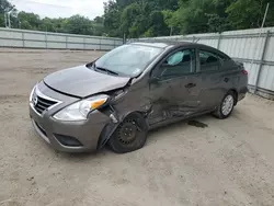 Salvage cars for sale at Shreveport, LA auction: 2015 Nissan Versa S